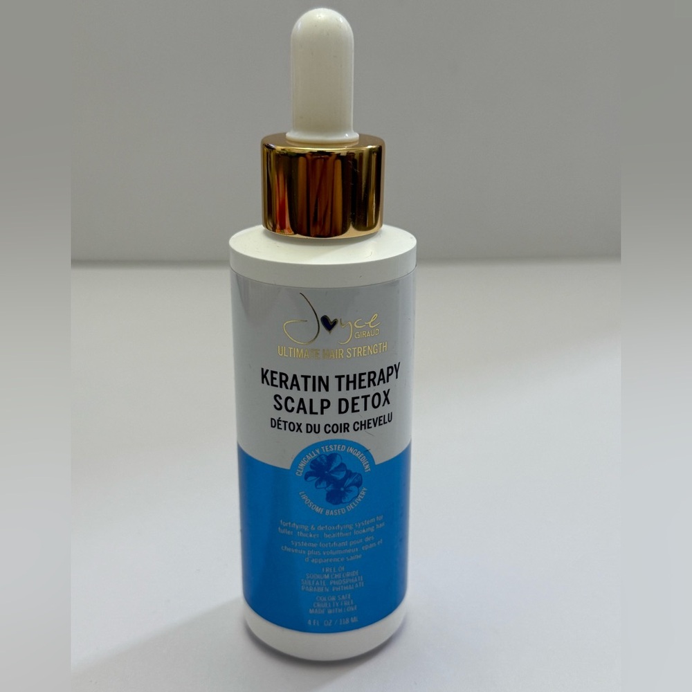 Joyce Giraud Ultimate Hair Strength KERATIN THERAPY SCALP DETOX 4 oz
